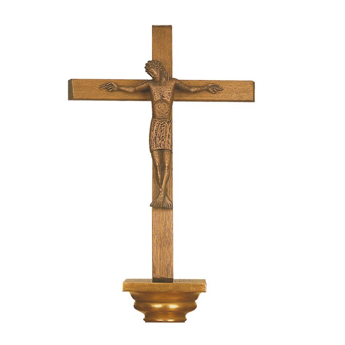 Kreuz mit Bronzecorpus