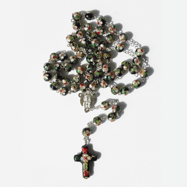 Cloisonné-Rosenkranz