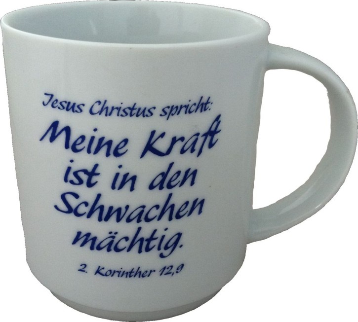 Tasse mit der Jahreslosung 2012