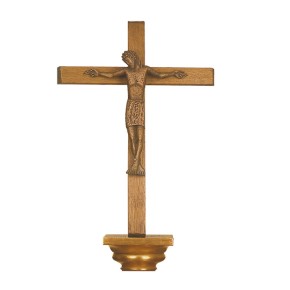 Kreuz mit Bronzecorpus
