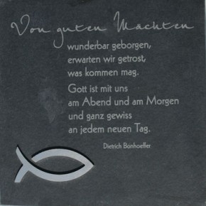 Von guten Mächten wunderbar geborgen