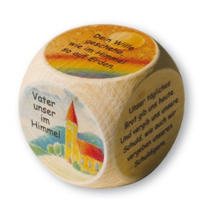 Vater unser im Himmel-Gebetswürfel