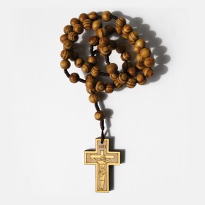 Olivenholz-Rosenkranz