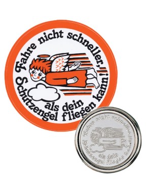 Autoaufkleber und Autoplakette 
