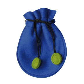 Rosenkranz-Beutel - Farbe: blau-maigrün