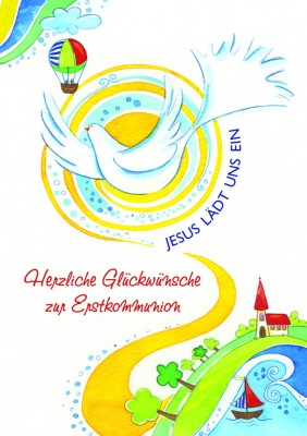 Herzliche Glückwünsche zur Erstkommunion