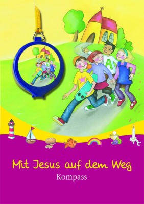 Glückwunschkarte mit Kompass