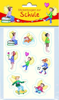 Stickerbogen Engel für die Schule