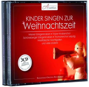 Kinder singen zur Weihnachtszeit