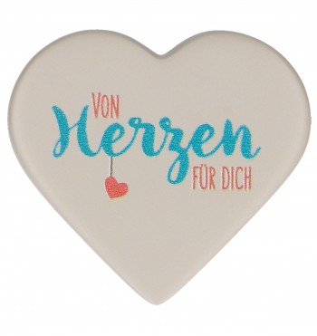 Feinbetonmagnet Herz Von Herzen Fur Dich
