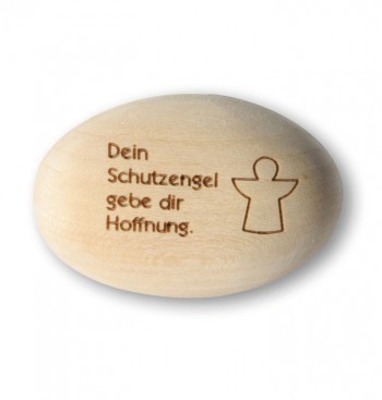 Handschmeichler Schutzengel Holz Hoffnung