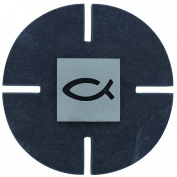Schieferkreuz Fischmotiv