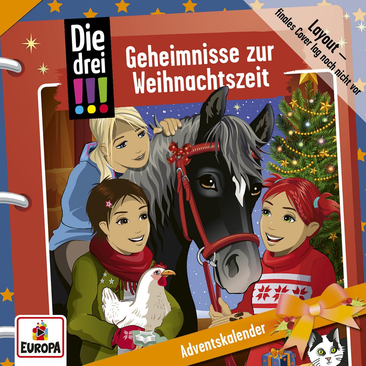 Die drei !!! Adventskalender - Geheimnisse z. Weihnachtszeit