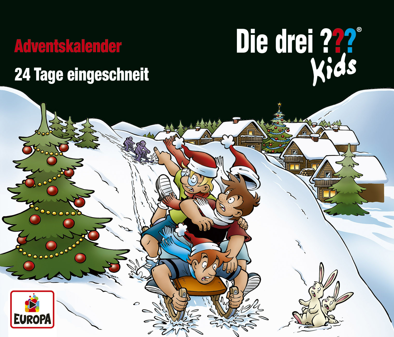 Die drei ??? kids Adventskalender: 24 Tage eingeschneit