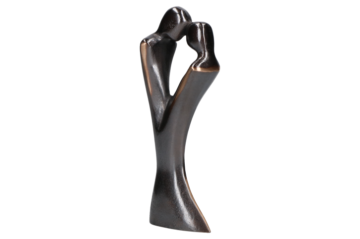 Bronze-Figur Zuneigung  6,5 x 16 x 4 cm