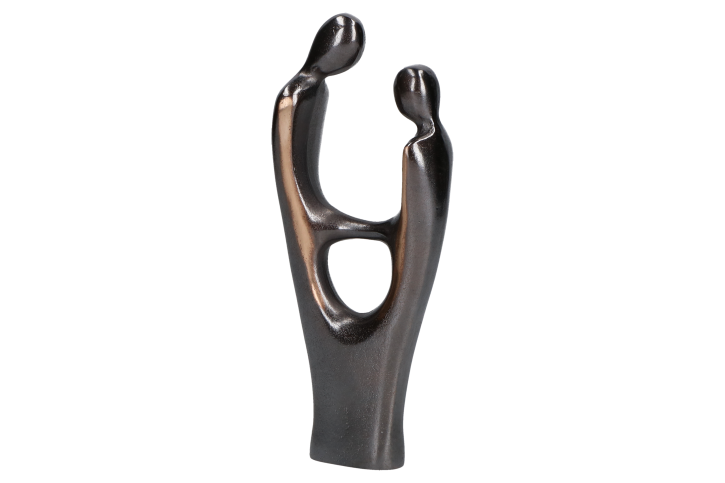 Bronze-Figur Verbundenheit  6,5 x 14,5 x 3,5 cm