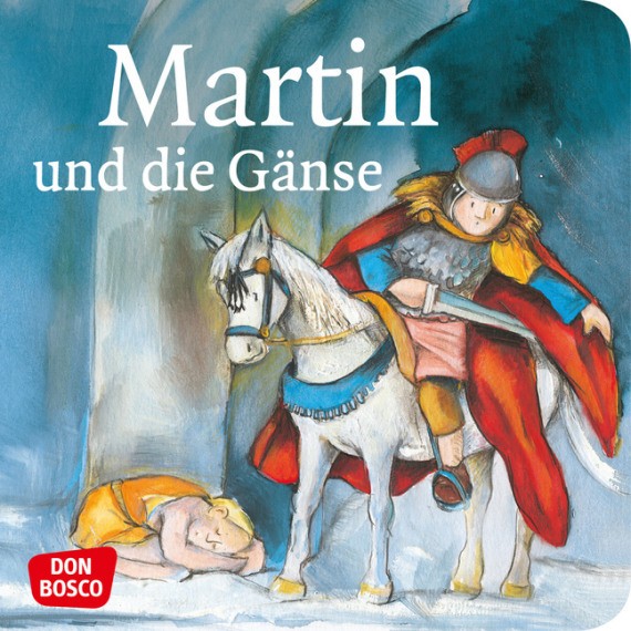Martin und die Gänse. Mini-Bilderbuch.