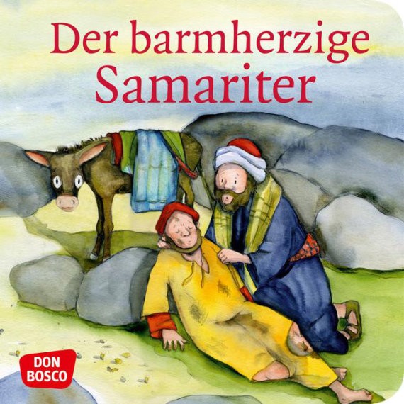 Der barmherzige Samariter. Mini-Bilderbuch.