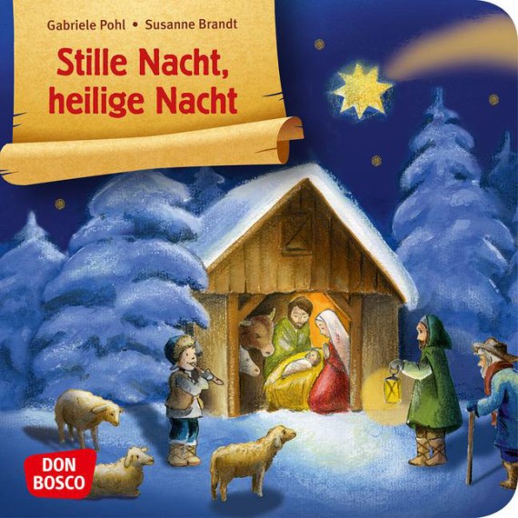 Stille Nacht, heilige Nacht. Mini-Bilderbuch.