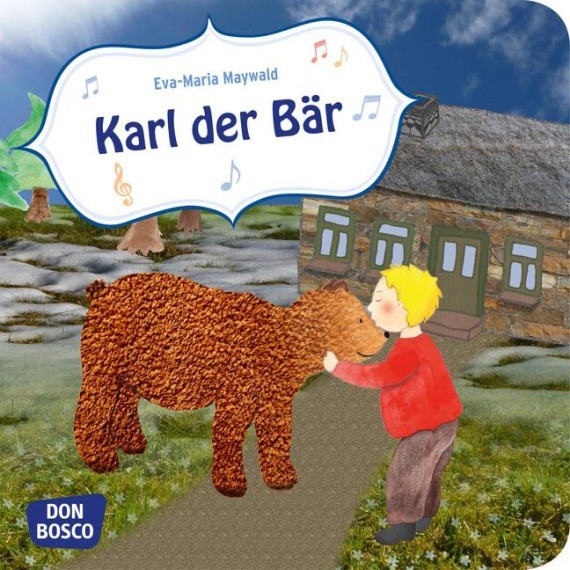 Karl, der Bär. Mini-Bilderbuch.