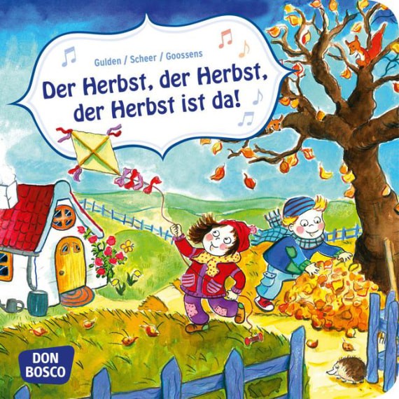 Der Herbst, der Herbst, der Herbst ist da! Mini-Bilderbuch.