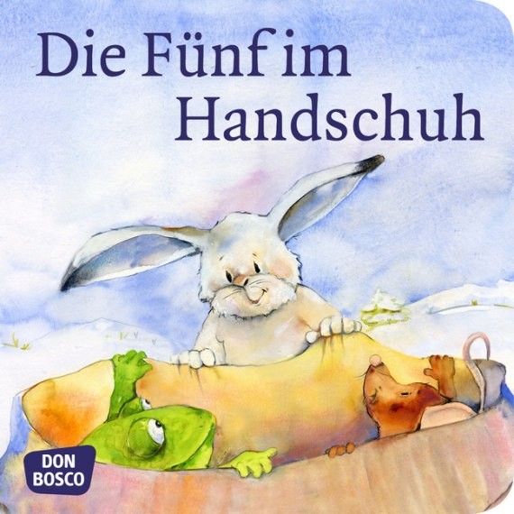 Die Fünf im Handschuh. Mini-Bilderbuch.