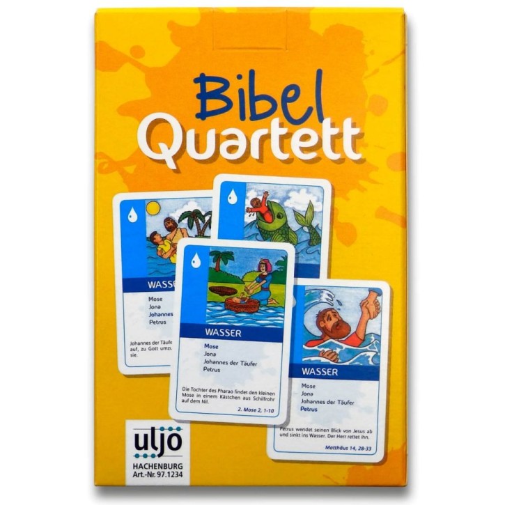 Kartenspiel - Bibel-Quartett