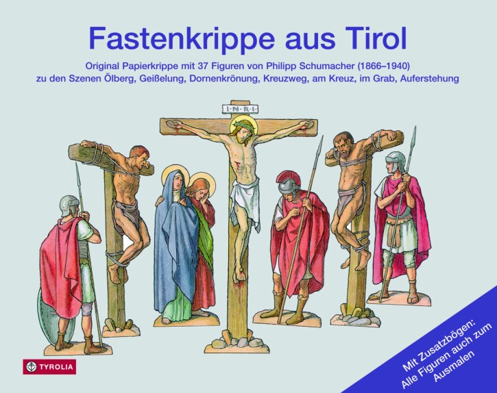 Fastenkrippe aus Tirol, 4 Bögen