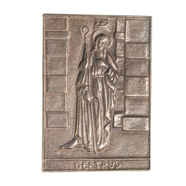 Gertrud - Bronzerelief