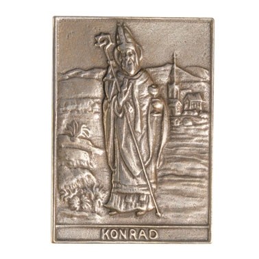 Konrad - Bronzerelief