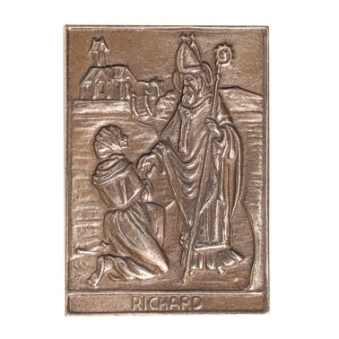 Richard - Bronzerelief