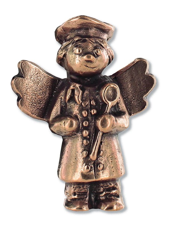 Schutzengel-Koch, aus Bronze