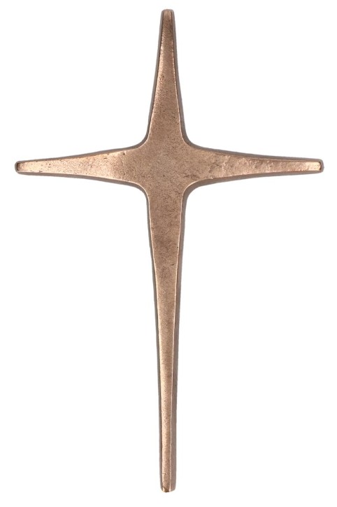 Wandkreuz aus Bronze