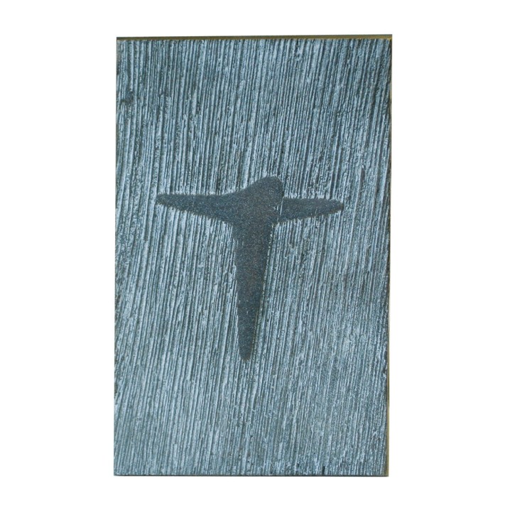 Reliefkreuz aus Bronze mit Corpus