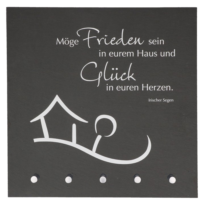 Schlüsseltafel - Irischer Segen