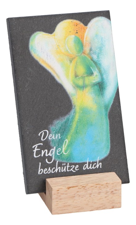Schiefertafel - Dein Engel beschütze dich