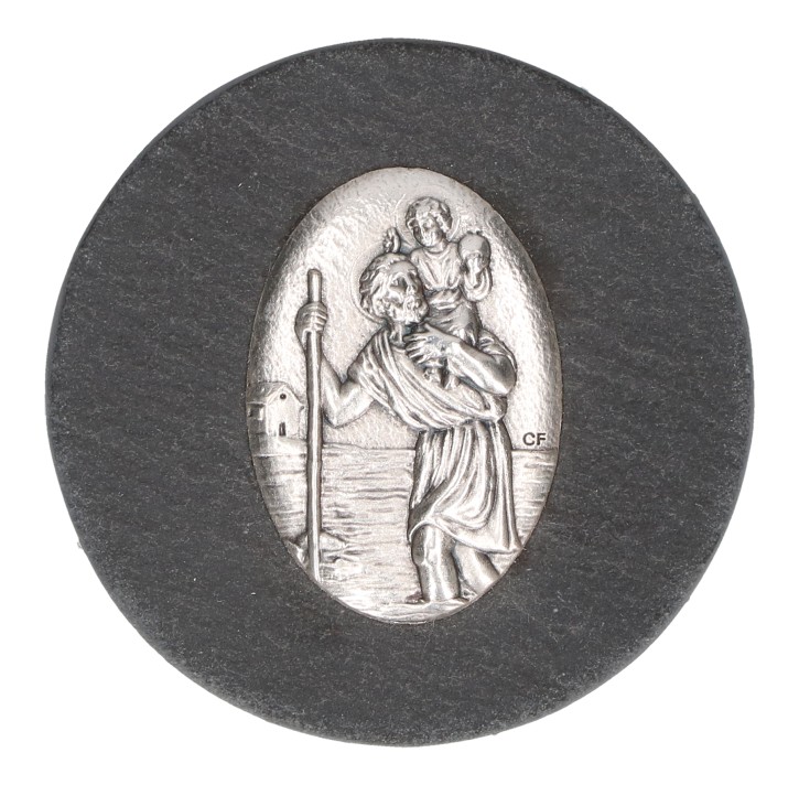 SchieferMagnet - Christophorus