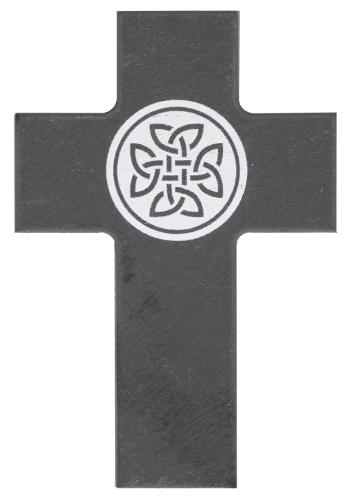 Symbolkreuz aus Schiefer