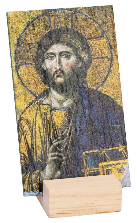 Schiefertafel - Christus