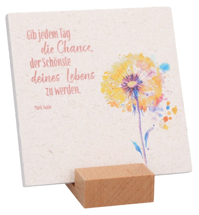 Natursteintafel - Die Chance