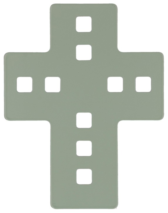 Kreuz aus Metall