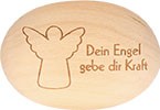 Holzhandschmeichler Dein Engel gebe dir Kraft