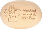 Holzhandschmeichler Manchmal brauchst du einen Engel