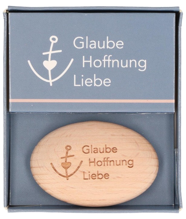 Holzhandschmeichler - Glaube, Hoffnung, Liebe