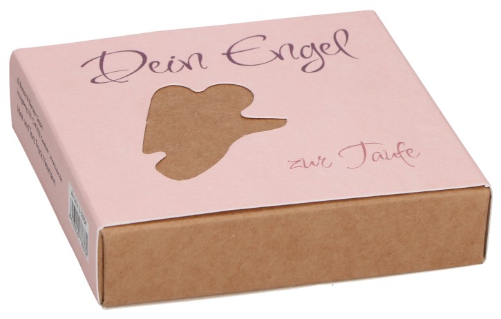 Geschenkset - Dein Engel zur Taufe rosa