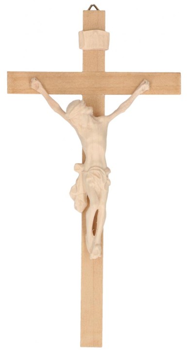 Holzkreuz mit Holzkorpus