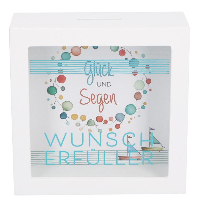 Bilderrahmen-Spardose - Wunscherfüller