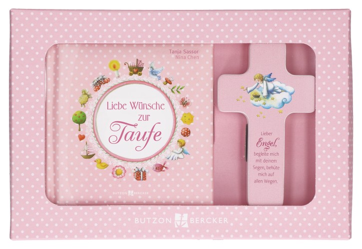 Geschenkset - Liebe Wünsche zur Taufe