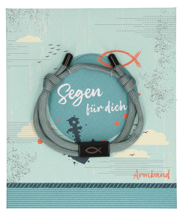 Textil-Armband - Segen für dich
