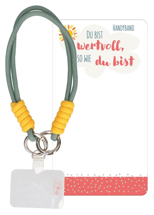 Kurzes Handyband - Du bist wertvoll, so wie du bist